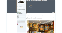Desktop Screenshot of posterfelix.com